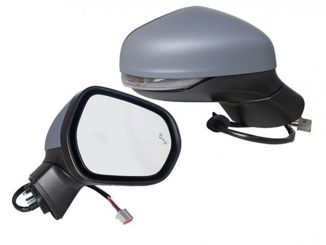 Acessar a peça Espelho retrovisor direito elétrico, aquecido, rebatível, cortesia, preparado, com pisca, side (12 pinos)