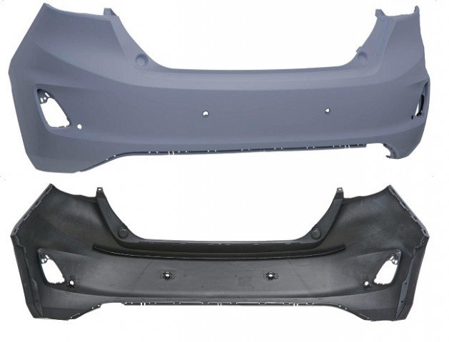 Acessar a peça Para choques traseiro preparado com 4 buracos sensores