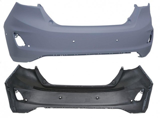 Acessar a peça Para choques traseiro preparado com buracos sensores