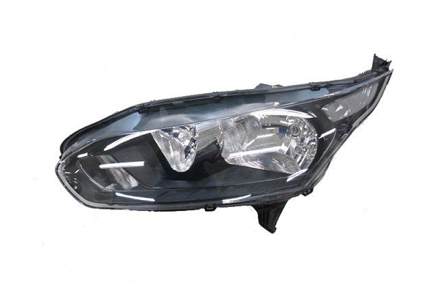 Acessar a peça H7+H15+Farol esquerdo diurno [Preto] [Preto