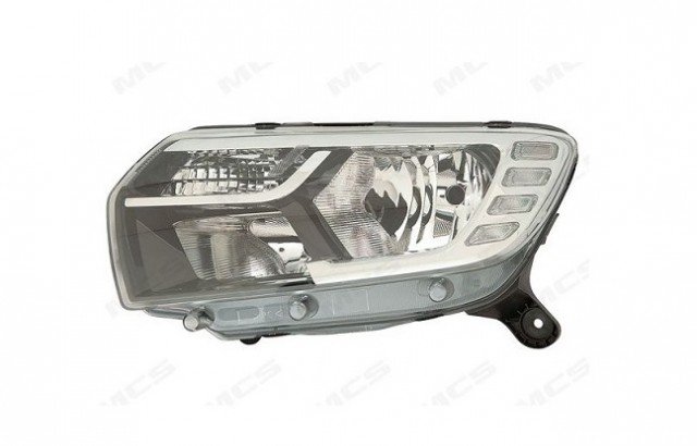 Acessar a peça Farol esquerdo h7+h7 Acessar a peça Farol esquerdo h7+h7