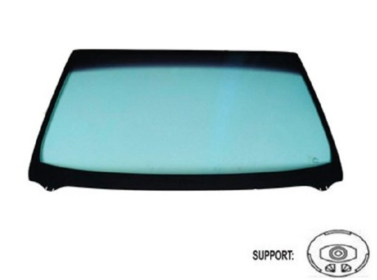 Acessar a peça Para-brisas verde controlo solar serigrafiado base esp. a 18cm friso sup/inf janela 2006->