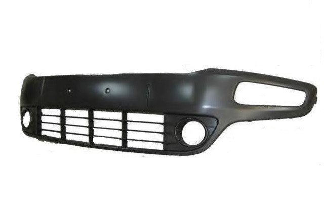 Acessar a peça Grelha inferior central do para choques frente carbono - metal + an