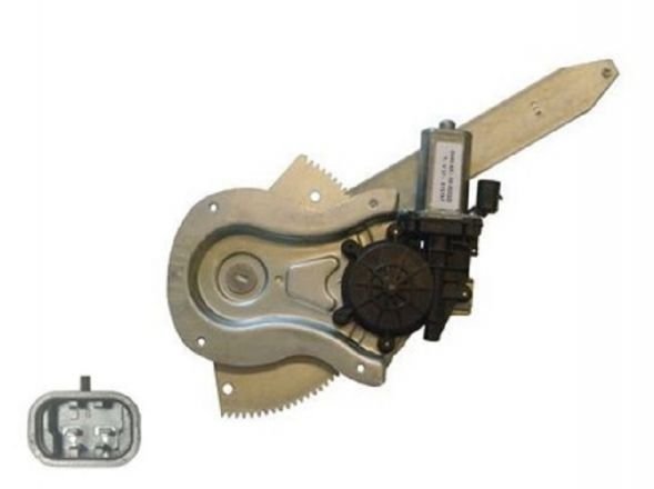 Acessar a peça Elevador vidro traseiro direito eletrico com motor não confort 4 portas 2 pins