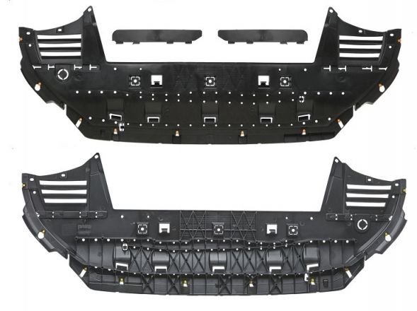 Acessar a peça Bandeja inferior para choques frente (spoiler 40 mm)