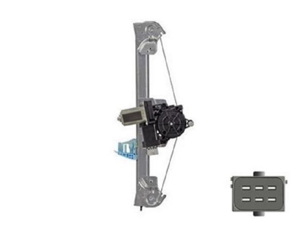 Acessar a peça Elevador vidro traseiro esquerdo eletrico com motor confort4 portas 6 pins Acessar a peça Elevador vidro traseiro esquerdo eletrico com motor confort4 portas 6 pins