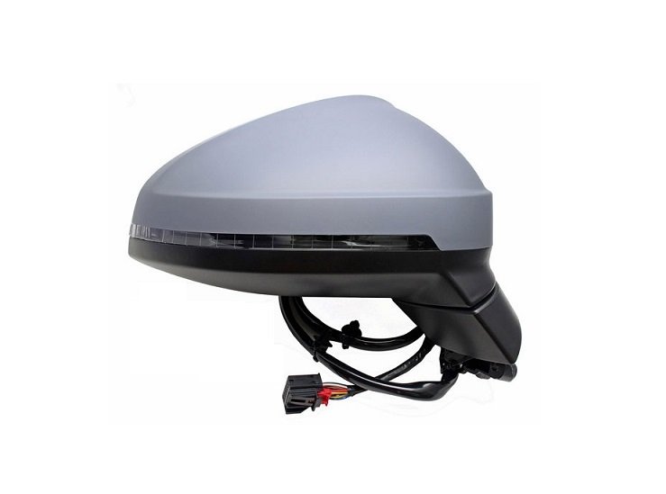 Acessar a peça Potência do espelho direito, aquecido, dobrável, memória, preparado + pisca [grande angular]