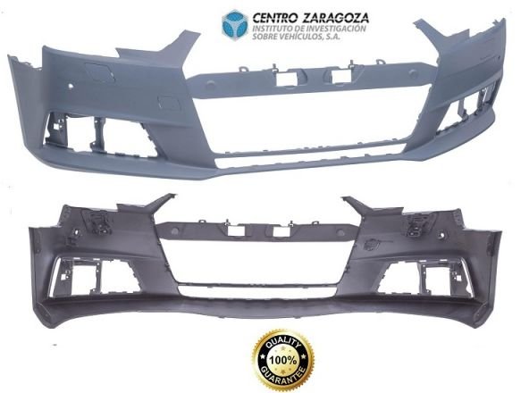 Acessar a peça Para choques frente preparado com buracos lavafarol com buracos sensores estacionamento