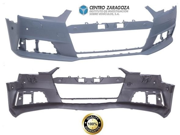 Acessar a peça Para choques  frontal preparado com buracos lavafarol+buracos sensores parking+assistente parking