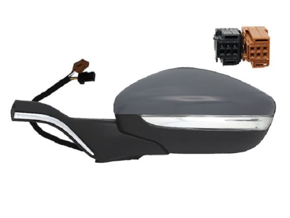 Acessar a peça Retrovisor esquerdo elétrico, aquecido, preparado + pisca + cromado