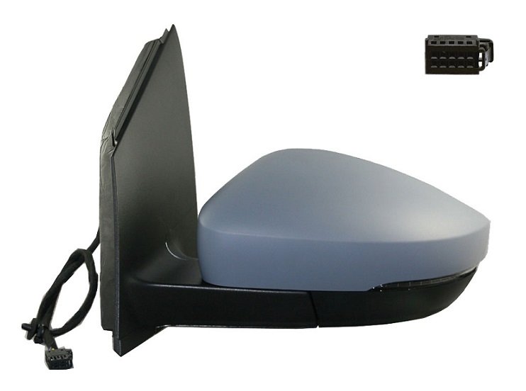 Espelho esquerdo aquecido esquerdo + luz grande ângulo retângulo VOLKSWAGEN POLO  pour VOLKSWAGEN POLO  Espelho esquerdo aquecido esquerdo + luz grande ângulo retângulo VOLKSWAGEN POLO  pour VOLKSWAGEN POLO