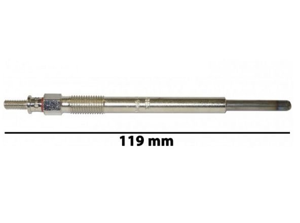 Acessar a peça 4 velas de incandescência 109cv diesel - 1.6l tdci Acessar a peça 4 velas de incandescência 109cv diesel - 1.6l tdci