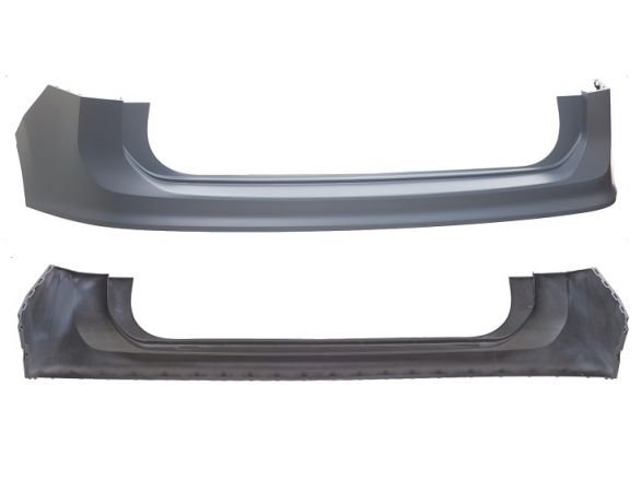 Acessar a peça Para choques traseiro preparado Acessar a peça Para choques traseiro preparado