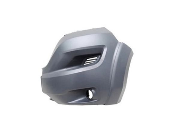 Acessar a peça Ponta para choques frente esquerda heavy cinzento com buraco nevoeiro