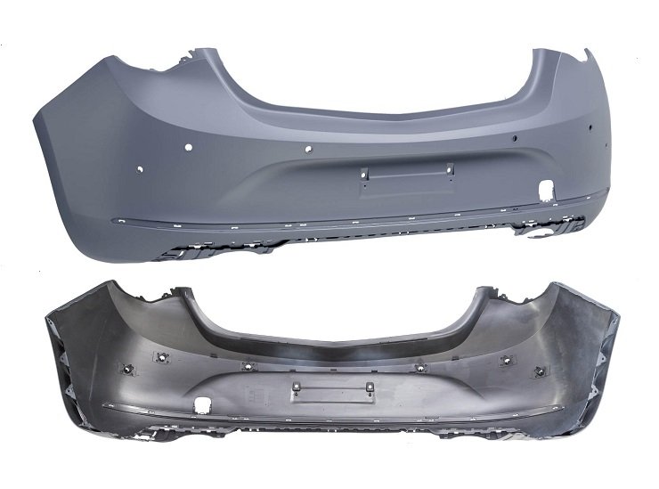 Acessar a peça Para choques  traseiro preparado com buracos sensores com buracosasistente 5 portas 06/2012->