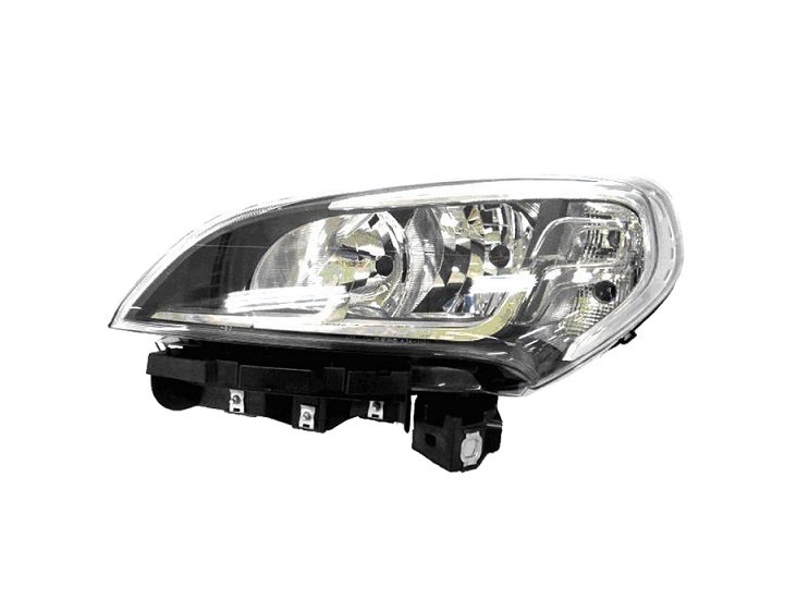Farol esquerdo h1+h7 FIAT DOBLO Para 2 lâmpadas H7, 1 lâmpada W21W e 1 lâmpada WY21W. Ajuste interno elétrico, fornecido com motor.  pour FIAT DOBLO Farol esquerdo h1+h7 FIAT DOBLO Para 2 lâmpadas H7, 1 lâmpada W21W e 1 lâmpada WY21W. Ajuste interno elétrico, fornecido com motor.  pour FIAT DOBLO