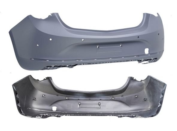 Acessar a peça Para choques  traseiro preparado com buracos sensores com buracosasistente 5 portas 06/2012->