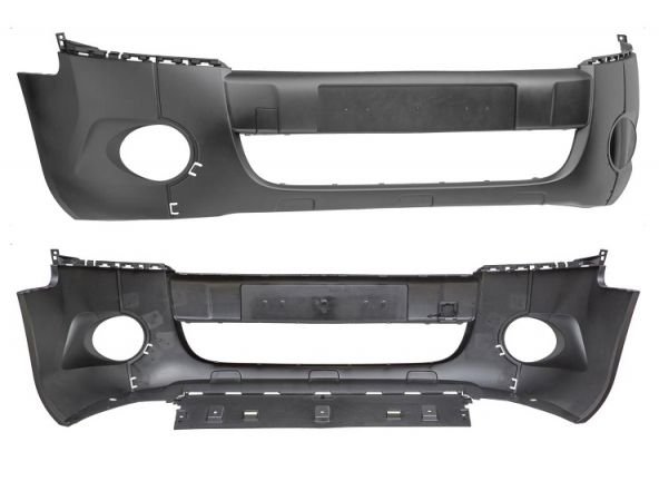 Acessar a peça Para choques frente preto + an + 2 orifícios de acabamento inferior