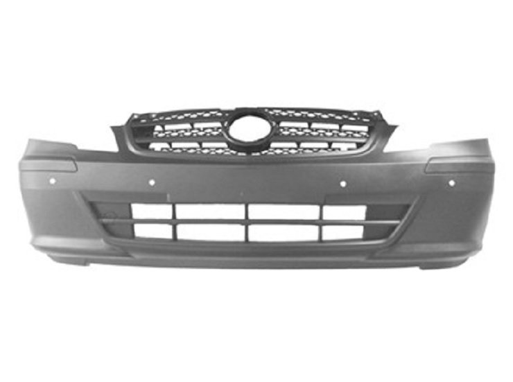 Acessar a peça Para choques frente preparado com buracos sensores com grelha