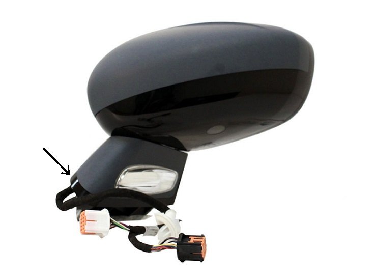 Espelho esquerdo elétrico, térmico, rebatível + piloto + cortesia + memória pour CITROEN DS4  Espelho esquerdo elétrico, térmico, rebatível + piloto + cortesia + memória pour CITROEN DS4