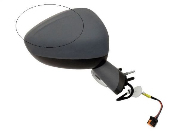 Acessar a peça Espelho direito elétrico, térmico, dobrável, preparado + pisca + sonda + cortesia [ondulado]