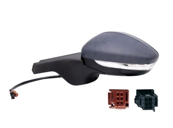 Acessar a peça Esquerda elétrica, aquecida, espelho espelhado + pisca + lateral ->18