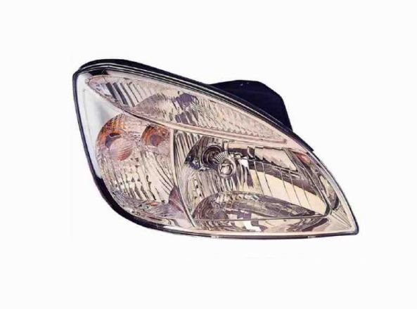 Acessar a peça Farol direito elétrico H4 [cromado].