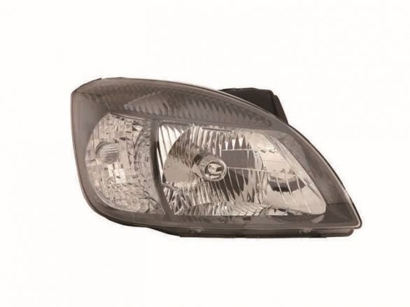 Acessar a peça Farol direito eletrico com motor/base preta h4+py21w+w5w