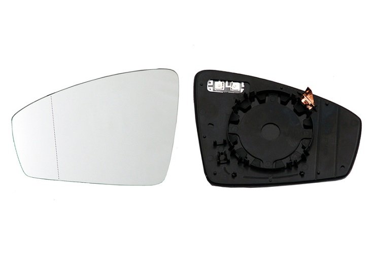 Vidro do espelho esquerdo aquecido + suporte grande angular VOLKSWAGEN TIGUAN  pour VOLKSWAGEN TIGUAN Vidro do espelho esquerdo aquecido + suporte grande angular VOLKSWAGEN TIGUAN  pour VOLKSWAGEN TIGUAN