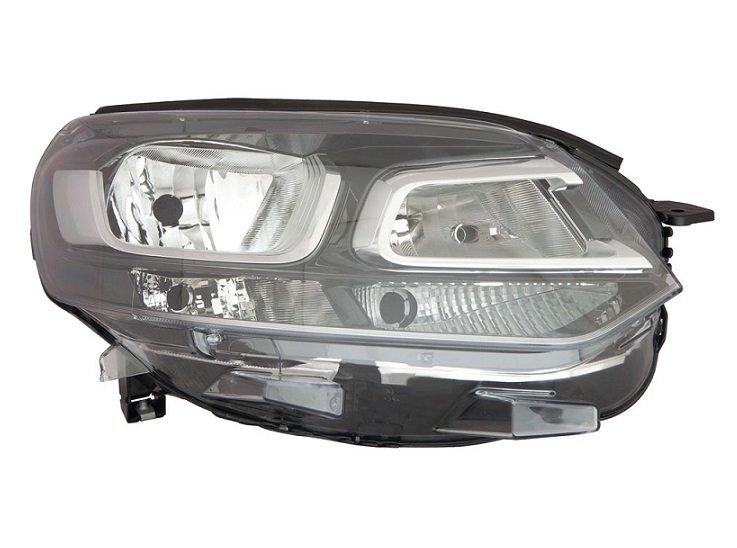 Farol direito eletrico com motorh1+h7+py21w+w5w+w21w tipo var.