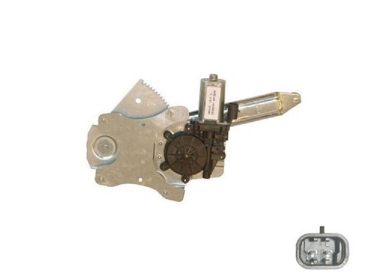 Acessar a peça Elevador vidro traseiro esquerdo eletrico com motor não confort 4 portas 2 pins