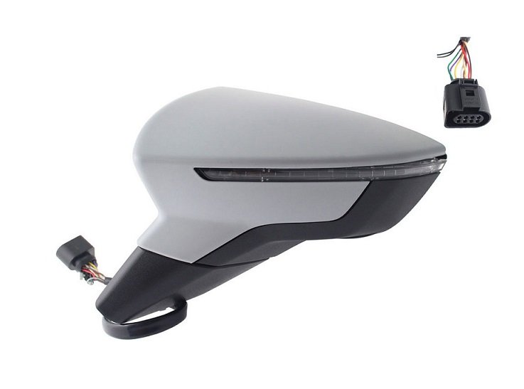 Retrovisor esquerdo elétrico, aquecido, rebatível, preparado + luz SEAT ARONA  pour SEAT ARONA Retrovisor esquerdo elétrico, aquecido, rebatível, preparado + luz SEAT ARONA  pour SEAT ARONA