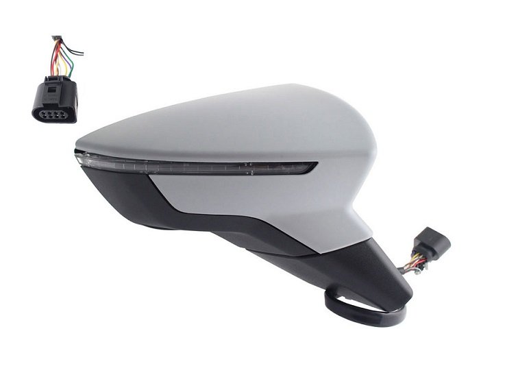 Retrovisor direito elétrico, aquecido, rebatível, preparado + luz SEAT ARONA  pour SEAT ARONA Retrovisor direito elétrico, aquecido, rebatível, preparado + luz SEAT ARONA  pour SEAT ARONA