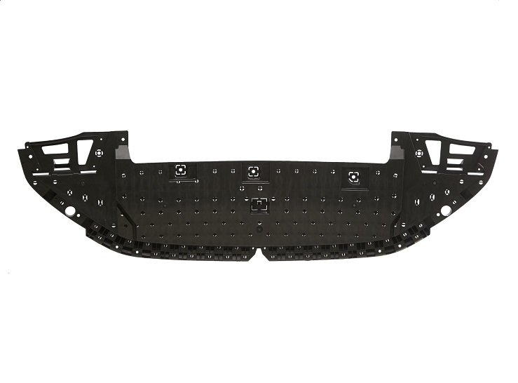 Acessar a peça Bandeja inferior para choques frente