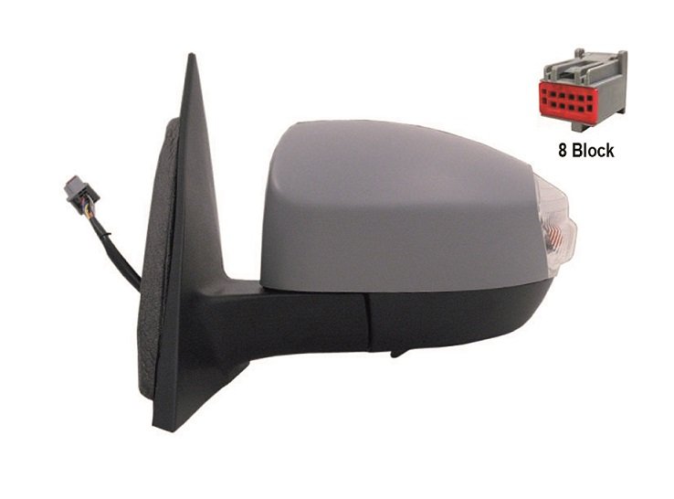 Acessar a peça Retrovisor direito elétrico, aquecido, rebatível, preparado + pisca + cortesia