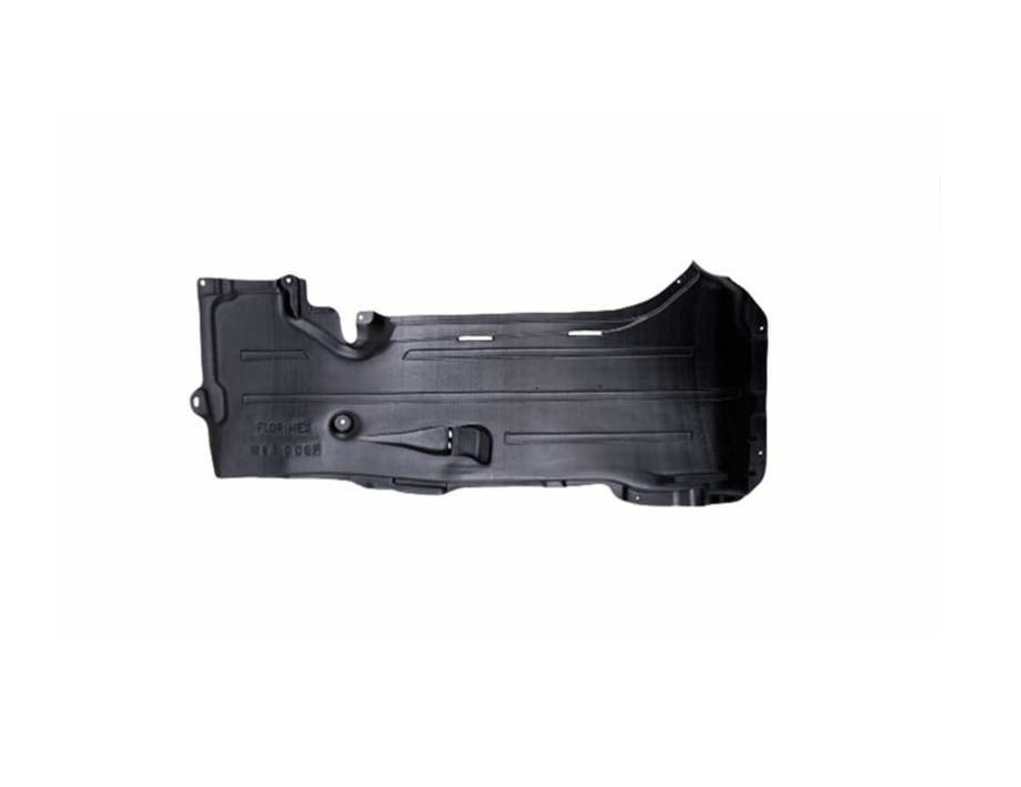 Proteção sob o motor direito