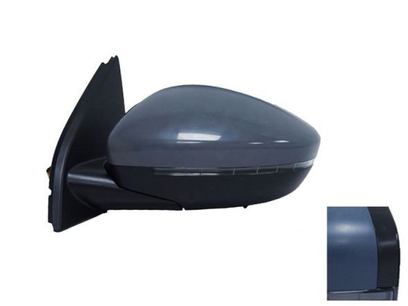 Acessar a peça Espelho esquerdo eletrico, convexo, termico, preparado, com pisca, 7 pins