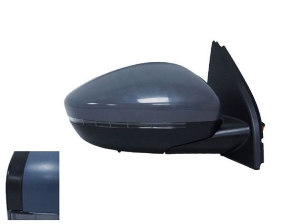 Acessar a peça Espelho direito eletrico,convexo,termico,preparado,com pisca,sonda temperatura,9 pins