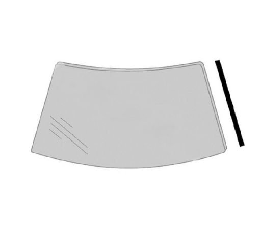 Acessar a peça Friso para-brisas direita