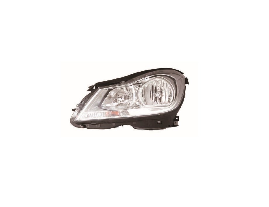 Acessar a peça Farol esquerdo eletrico com motor/base cromada h7+h7