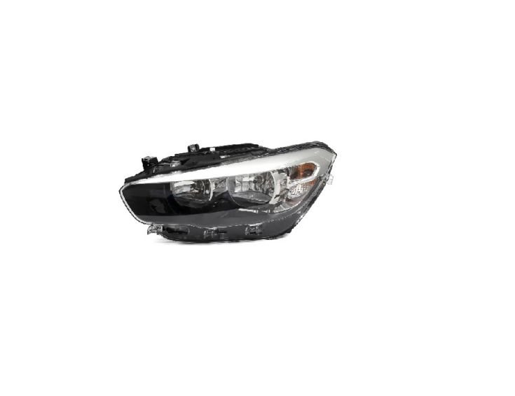 Acessar a peça Farol esquerdo LED preto com motor H, H+ PY21W