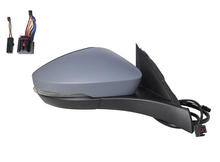 Retrovisor direito elétrico, aquecido, rebatível, preparado + pisca + cortesia + memória + lateral VOLKSWAGEN T-ROC  pour VOLKSWAGEN T-ROC Retrovisor direito elétrico, aquecido, rebatível, preparado + pisca + cortesia + memória + lateral VOLKSWAGEN T-ROC  pour VOLKSWAGEN T-ROC