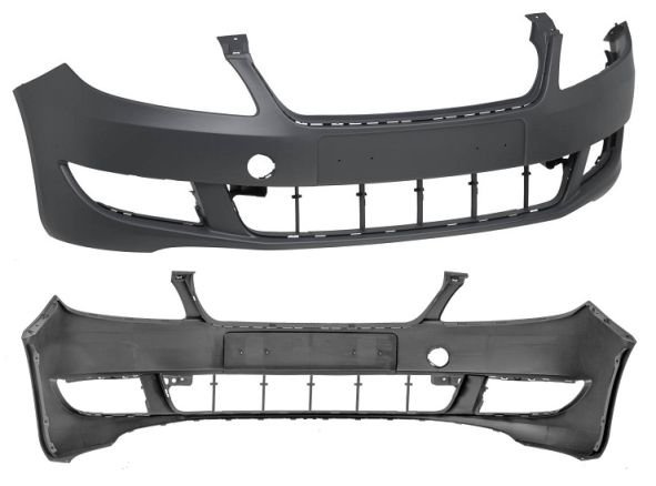 Acessar a peça Para choques frente preto