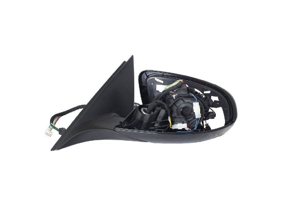 Acessar a peça Corpo do espelho retrovisor esquerdo elétrico, aquecido, dobrável, cortesia, lateral [grande angular]