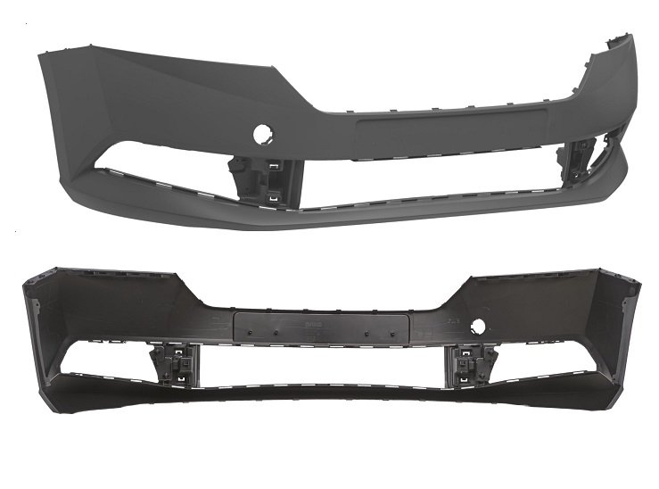 Acessar a peça Para choques frente preto