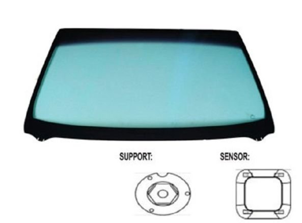 Acessar a peça Sensor de controle solar do para-brisas com tonalidade verde Acessar a peça Sensor de controle solar do para-brisas com tonalidade verde