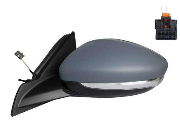 Acessar a peça Espelho esquerdo mecânico, preparado + pisca