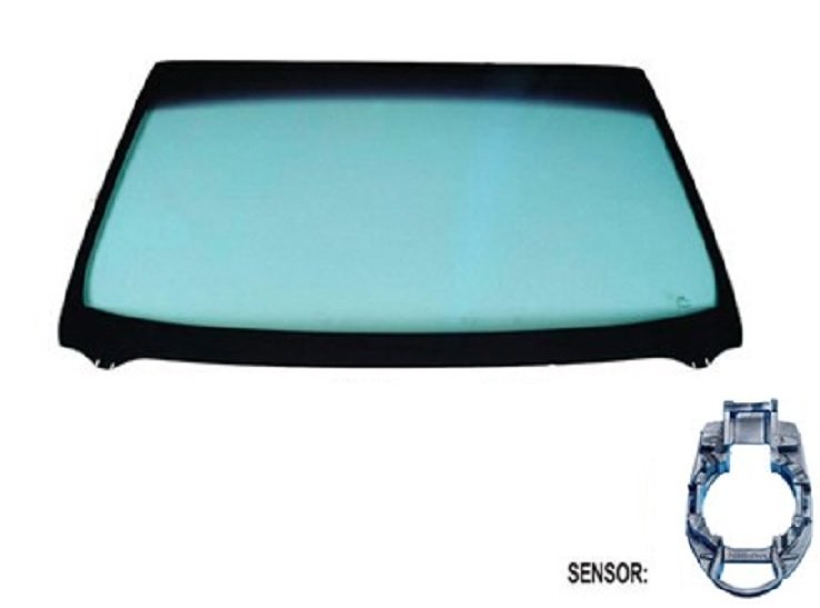 Acessar a peça Para-brisas acústico verde, friso inferior