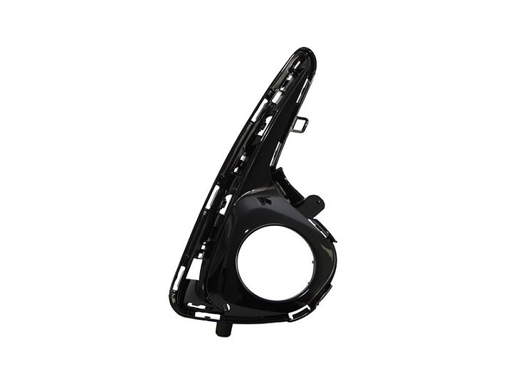 Acessar a peça Grelha esquerda do para choques frente an preto brilhante