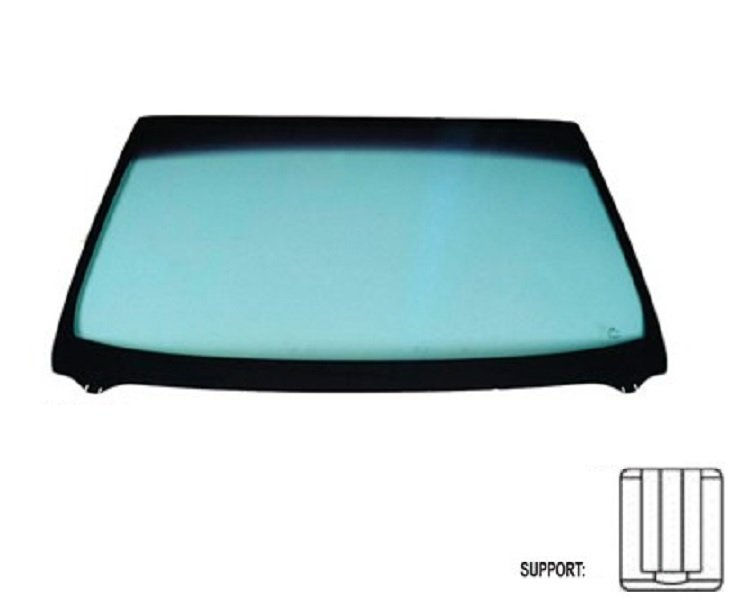 Acessar a peça Para-brisas verde acustico serigrafia base espelho friso inferior janela